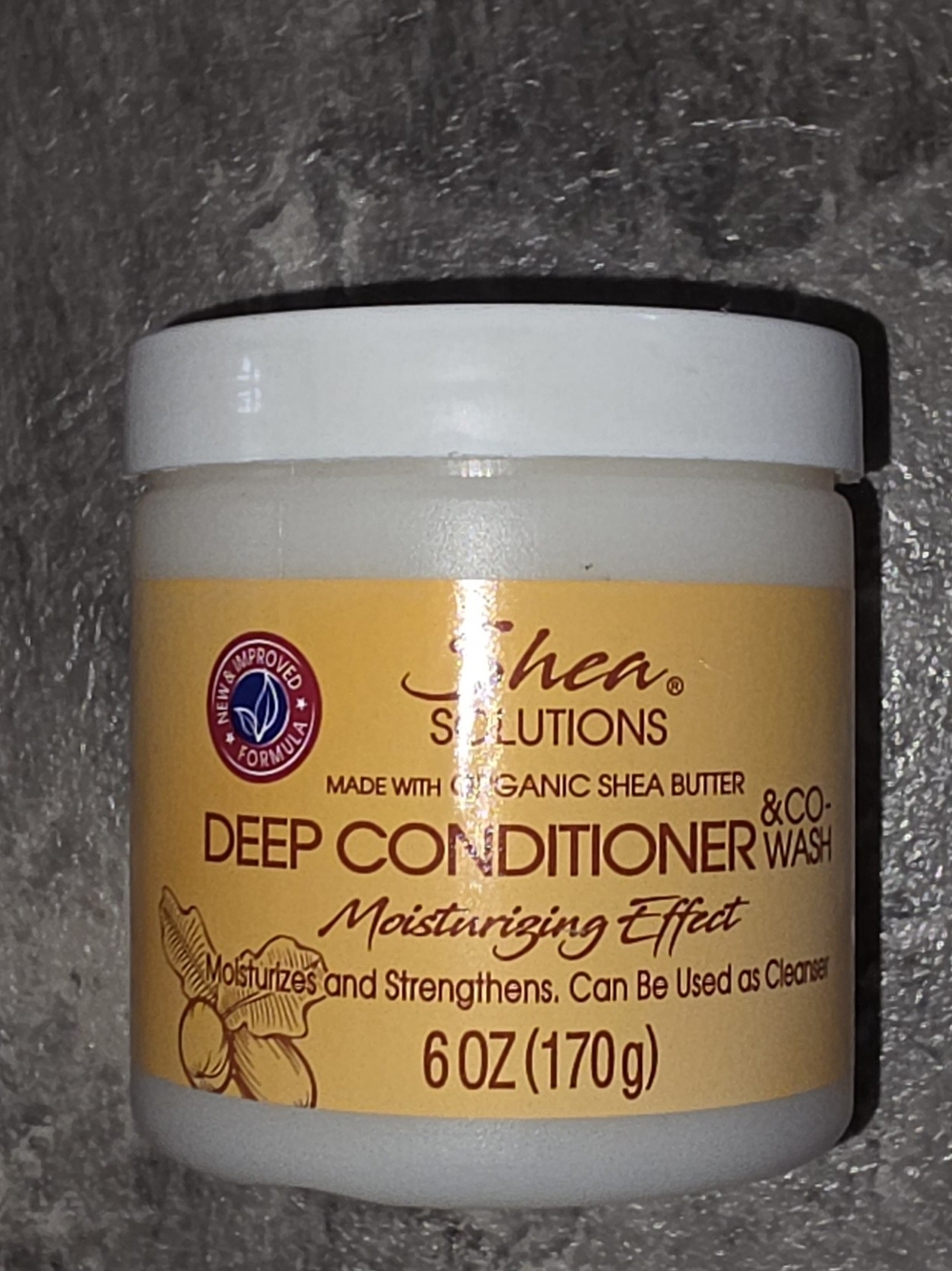 Shea Solutions Deep Conditioner & Co-Wash 6fl Oz BNIB